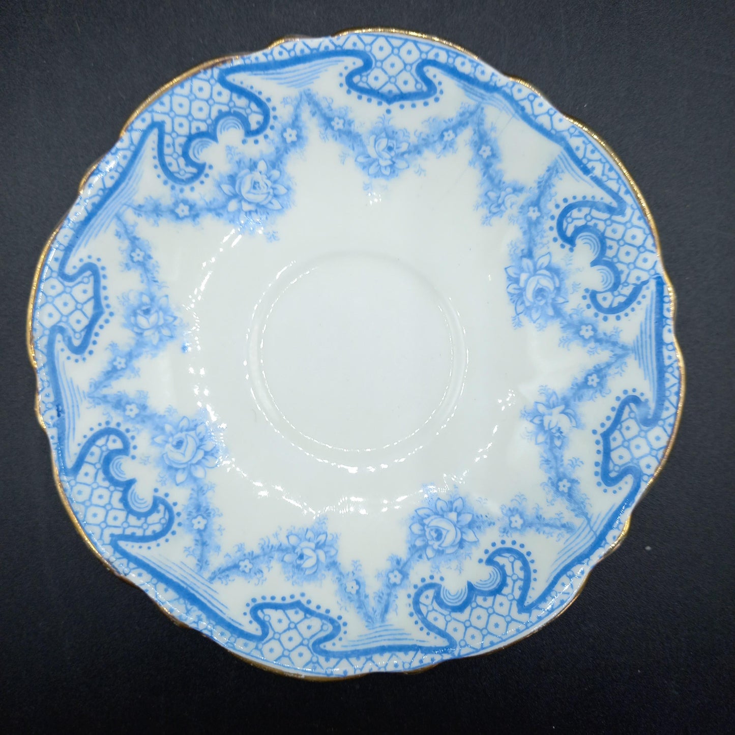 Wellington China Blue & White Vintage Tea Set | Longton England | Mix & Match Options | Complimentary Story & Care Card