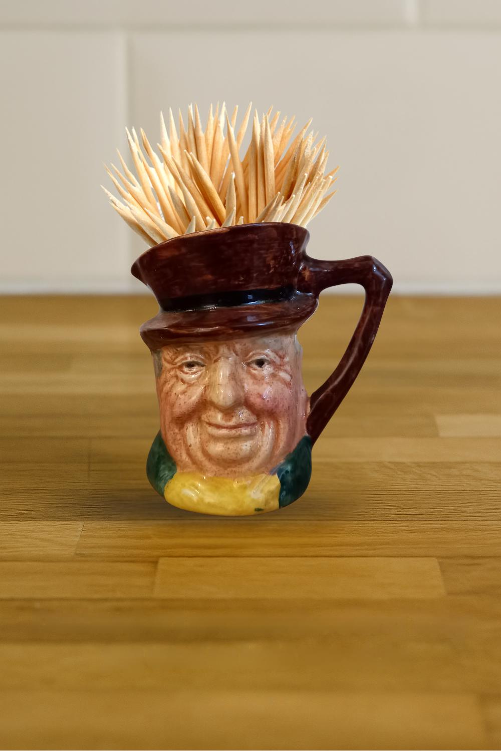 Vintage Toby Jug Collection | English Character Jugs | Barware & Cottage Decor | Complimentary Story & Care Card